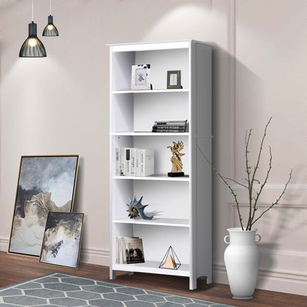 BEANCA 5 Shelf Bookcase Baby & Kids Kings Warehouse
