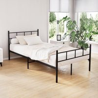 Bed Frame King Single Metal Bed Frame SOL Furniture Kings Warehouse
