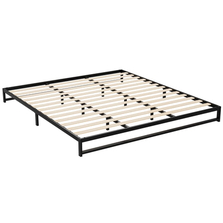 Bed Frame King Size Metal BERU Furniture Kings Warehouse