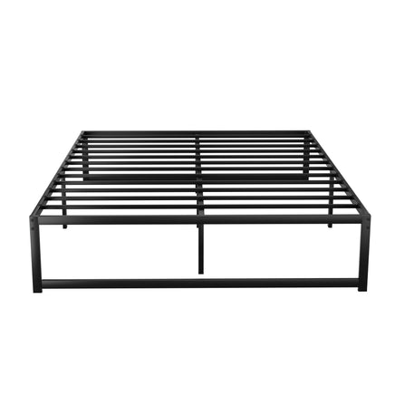 Bed Frame Queen Size Metal Bed Frame TINO Furniture Kings Warehouse