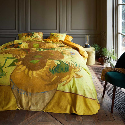 Bedding House Tournesol Yellow Quilt Cover Set King Home & Garden Kings Warehouse