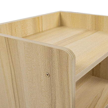 Bedside Tables Drawers Side Table Bedroom Furniture Nightstand Wood Unit Furniture Kings Warehouse