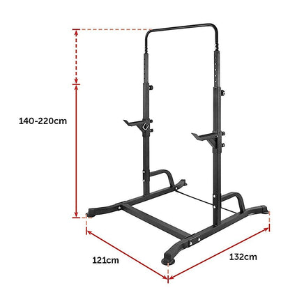 Bench Press Gym Rack and Chin Up Bar Sports & Fitness Kings Warehouse
