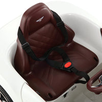 Bentley Kids Ride On Car Licensed Electric Toys 12V Battery Remote Cars White Toy Overstock Sale Kings Warehouse