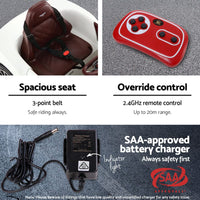 Bentley Kids Ride On Car Licensed Electric Toys 12V Battery Remote Cars White Toy Overstock Sale Kings Warehouse