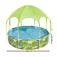 Bestway Above Ground Swimming Pool with Mist Shade End of Season Clearance Kings Warehouse 