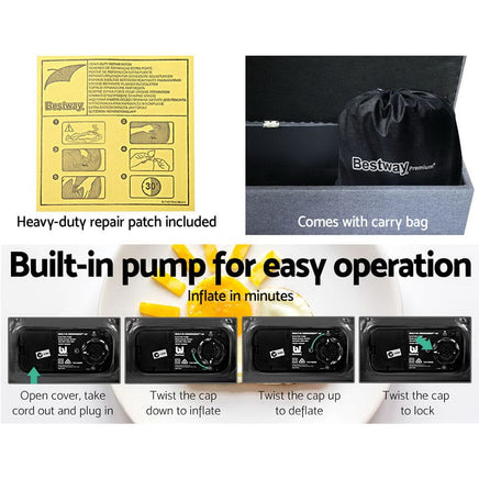 Bestway Air Bed Inflatable Mattress Queen Outdoor Recreation Kings Warehouse