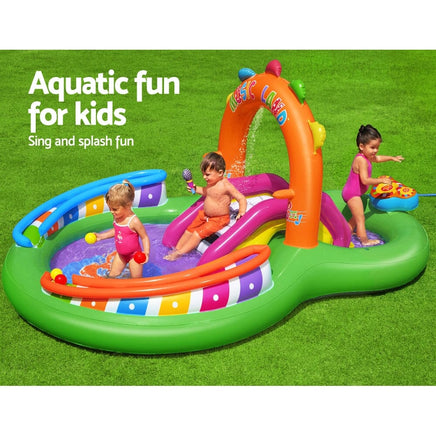 Bestway Kids Pool 295x190x137cm Inflatable Above Ground Swimming Play Pools 349L Home & Garden Kings Warehouse