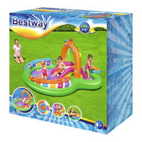 Bestway Kids Pool 295x190x137cm Inflatable Above Ground Swimming Play Pools 349L Home & Garden Kings Warehouse