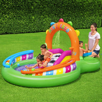 Bestway Kids Pool 295x190x137cm Inflatable Above Ground Swimming Play Pools 349L Home & Garden Kings Warehouse