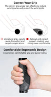 Bicycle Grips MTB Road Bike Double Lock Rubber Handlebar Grips Anti-Slip Rock Bros RED Kings Warehouse