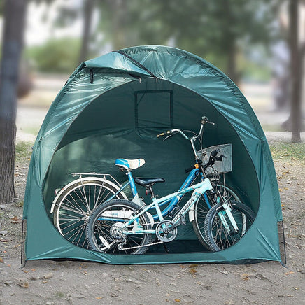 Bicycle Shelter Outdoor Bike Cave Garden Bike Storage Shed Tent Travel Home & Garden KingsWarehouse