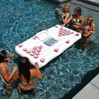 Big PVC Inflatable Beer Pong Raft Floating Pool Party Pong Game Table Lounge Toy Gift & Novelty Kings Warehouse
