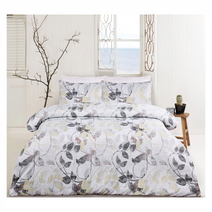 Big Sleep Leaf Moss Quilt Cover Set Double Home & Garden Kings Warehouse