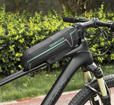 Bike Top or Under Tube Bag Reflective Material Road MTB Mountain Commuter Hybrid Ebike Tourer Scooter Escooter Bag BLACK Rockbros Kings Warehouse