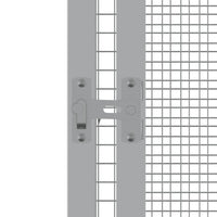 Bird Cage Anthracite 213.5x217.5x211.5 cm Galvanised Steel Kings Warehouse