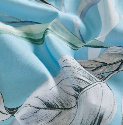 Botanical Sarah Microfibre Quilt Cover Set-queen size Kings Warehouse