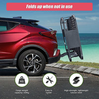 Car Luggage Basket Trailer Hitch Cargo Carrier Outdoor Recreation Kings Warehouse