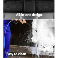 Car Rubber Floor Mats Front And Rear Compatible For Toyota RAV4 2019-2022 Outdoor Adventures Kings Warehouse