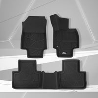 Car Rubber Floor Mats Front And Rear Compatible For Toyota RAV4 2019-2022 Outdoor Adventures Kings Warehouse