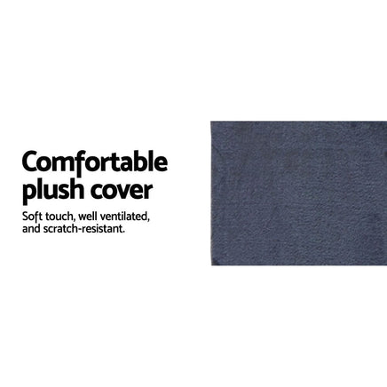 Cat Tree 134cm Tower Scratching Post Scratcher Wood Condo House Bed Grey Pet Care Kings Warehouse