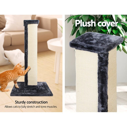 Cat Tree 92cm Scratching Post Tower Scratcher Wood Condo Bed House Trees Pet Care Kings Warehouse