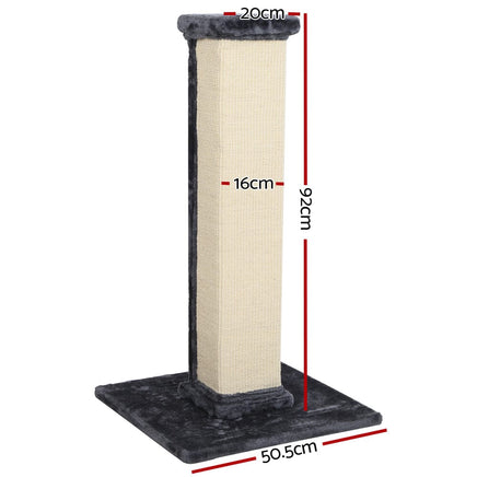 Cat Tree 92cm Scratching Post Tower Scratcher Wood Condo Bed House Trees Pet Care Kings Warehouse