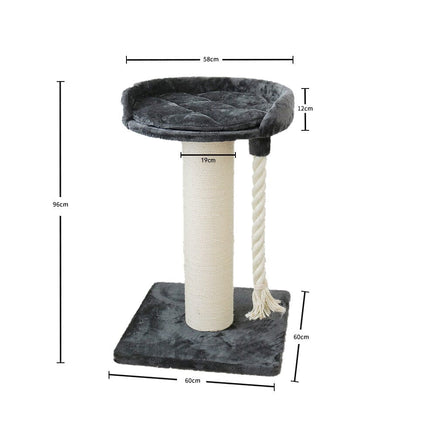 CATIO Cat Scratching Pole with Stand - Regal (Extra Thick) 60x60x96cm Pet Care Kings Warehouse