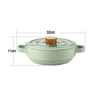 Ceramic Cooking Pot Clay Pot Japanese Donabe Chinese Ceramic Claypot Cookware Stockpot with Lid Kings Warehouse 
