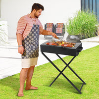 Charcoal BBQ Grill - Adjustable Height Kings Warehouse