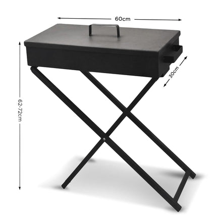 Charcoal BBQ Grill - Adjustable Height Kings Warehouse