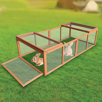 Chicken coop LARGE Run Guinea Pig Cage Villa Extension Rabbit hutch house pen Pet Care Kings Warehouse