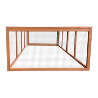 Chicken coop LARGE Run Guinea Pig Cage Villa Extension Rabbit hutch house pen Pet Care Kings Warehouse