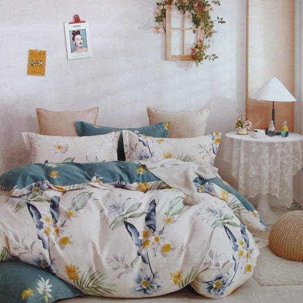 Chloe Home 100% Cotton Reversible Quilt Cover Set King Home & Garden Kings Warehouse