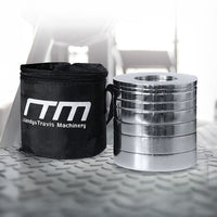 Chrome Metric Fractional Olympic Weight Plates 0.25 - 1.0kg Sports & Fitness Kings Warehouse