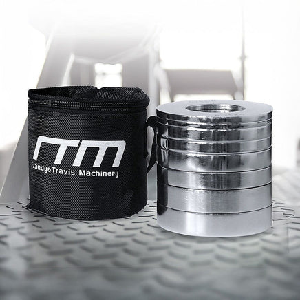 Chrome Metric Fractional Olympic Weight Plates 0.25 - 1.0kg Sports & Fitness Kings Warehouse