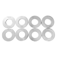 Chrome Metric Fractional Olympic Weight Plates 0.25 - 1.0kg Sports & Fitness Kings Warehouse