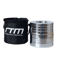 Chrome Metric Fractional Olympic Weight Plates 0.25 - 1.0kg Sports & Fitness Kings Warehouse