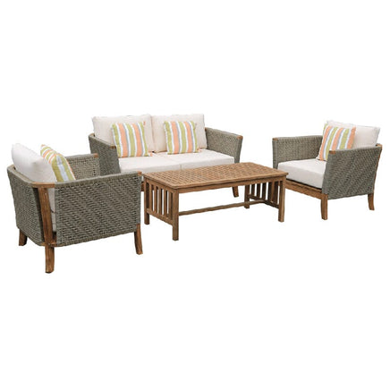 Classic lounge set 4 pcs Kings Warehouse