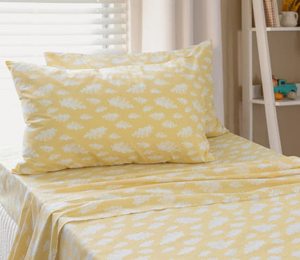 Clouds SHEET SET - SINGLE Home & Garden Kings Warehouse