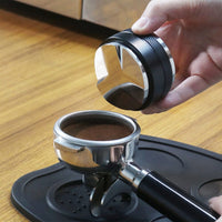 Coffee Distributor & Tamper, Dual Head Coffee Leveler Fits for 53mm Breville Kings Warehouse