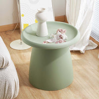 Coffee Table Round 52CM Plastic Green Furniture Kings Warehouse