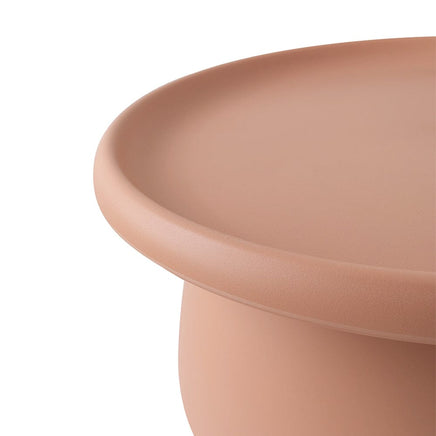 Coffee Table Round 71CM Plastic Pink Furniture Kings Warehouse