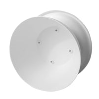 Coffee Table Round 71CM Plastic White Furniture Kings Warehouse