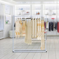 Commercial Clothing Garment Rack Retail Shop White Home & Garden Kings Warehouse