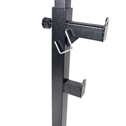 Commercial Squat Rack Adjustable Pair Fitness Exercise Weight Lifting Gym Barbell Stand Sports & Fitness Kings Warehouse