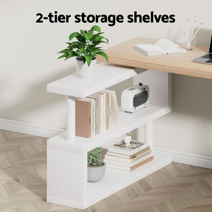 Computer Desk Bookshelf 140CM Furniture Kings Warehouse