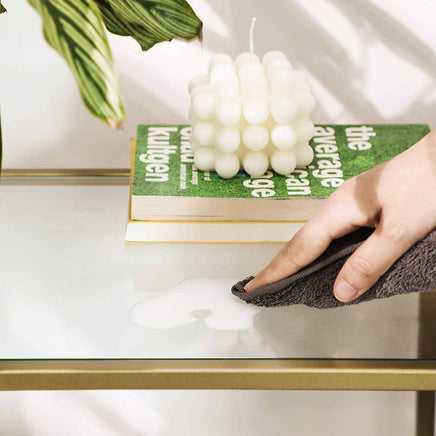 Console Table Metal Frame with 2 Shelves Adjustable Feet Home & Garden Kings Warehouse