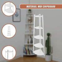 Corner Ladder Shelf Bookcase Display Storage Unit Furniture Kings Warehouse