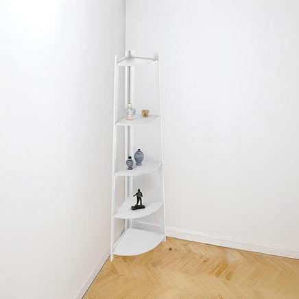Corner Ladder Shelf Bookcase Display Storage Unit Furniture Kings Warehouse